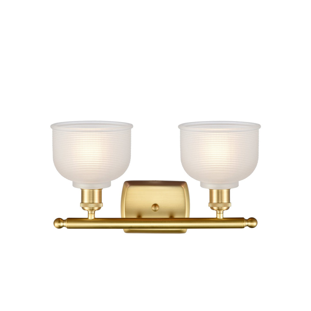 Innovations Ballston 516-2W-SG-G411-LED Bath Vanity Light 16 in. wide - Satin Gold