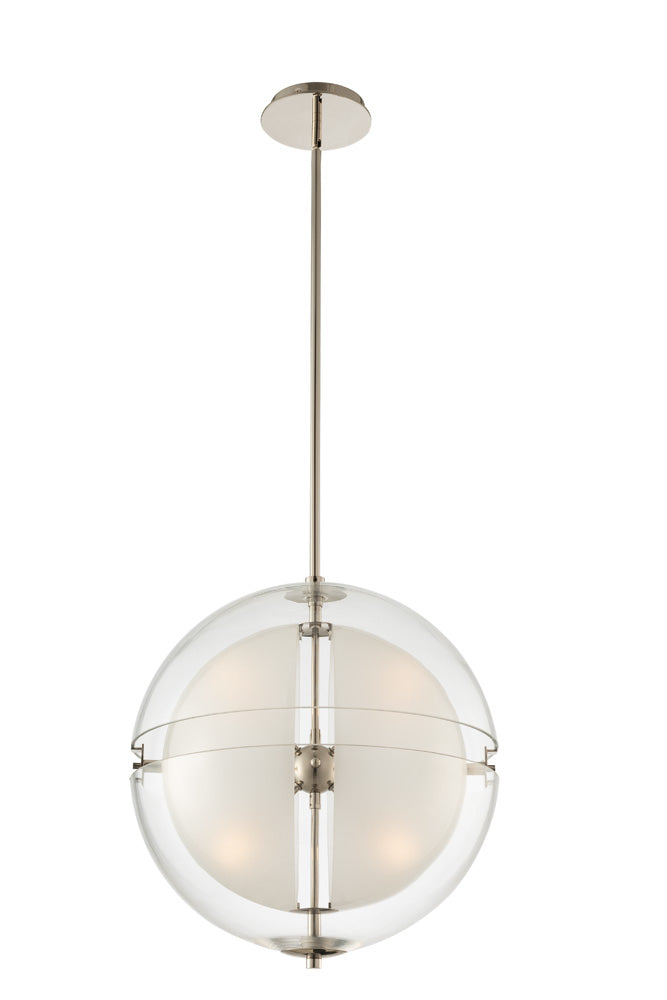 Kalco Sussex 509751PN Pendant Light - Polished Nickel