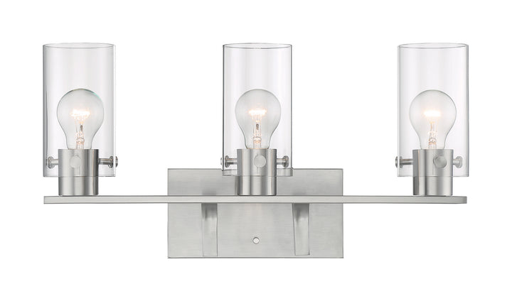 Nuvo Sommerset 60-7173 Bath Vanity Light 21 in. wide - Brushed Nickel