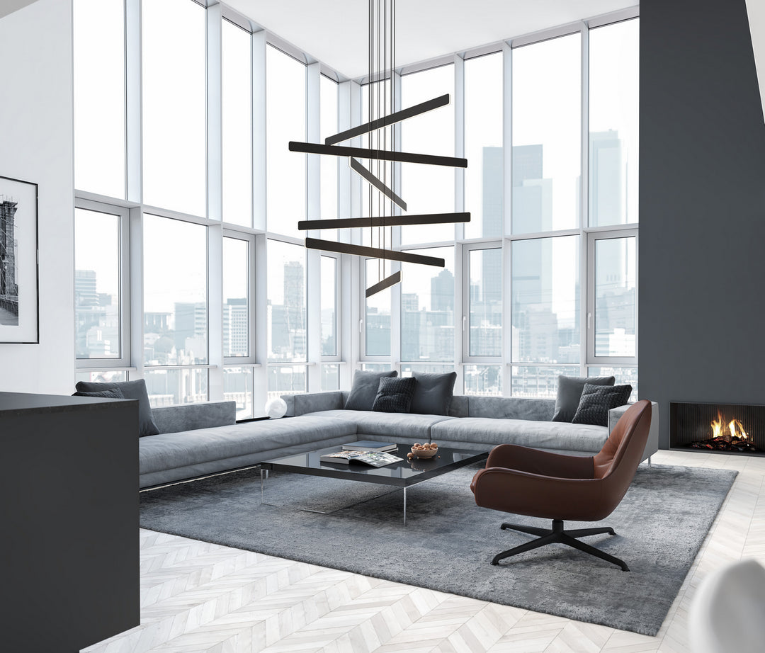 Koncept Lighting SUB-C6-SW-MTB Modern Sub Home Decor Matte Black