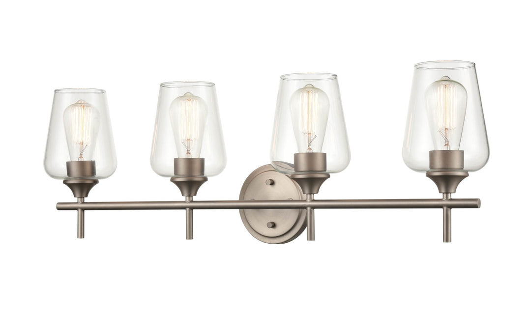 Millennium Ashford 9704-SN Bath Vanity Light 31 in. wide - Satin Nickel