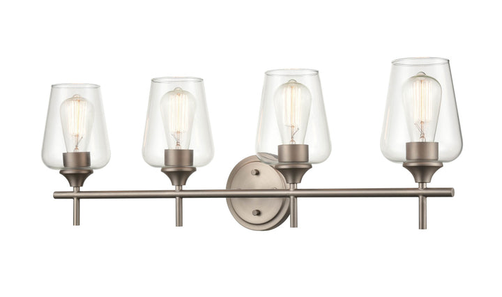 Millennium Ashford 9704-SN Bath Vanity Light 31 in. wide - Satin Nickel