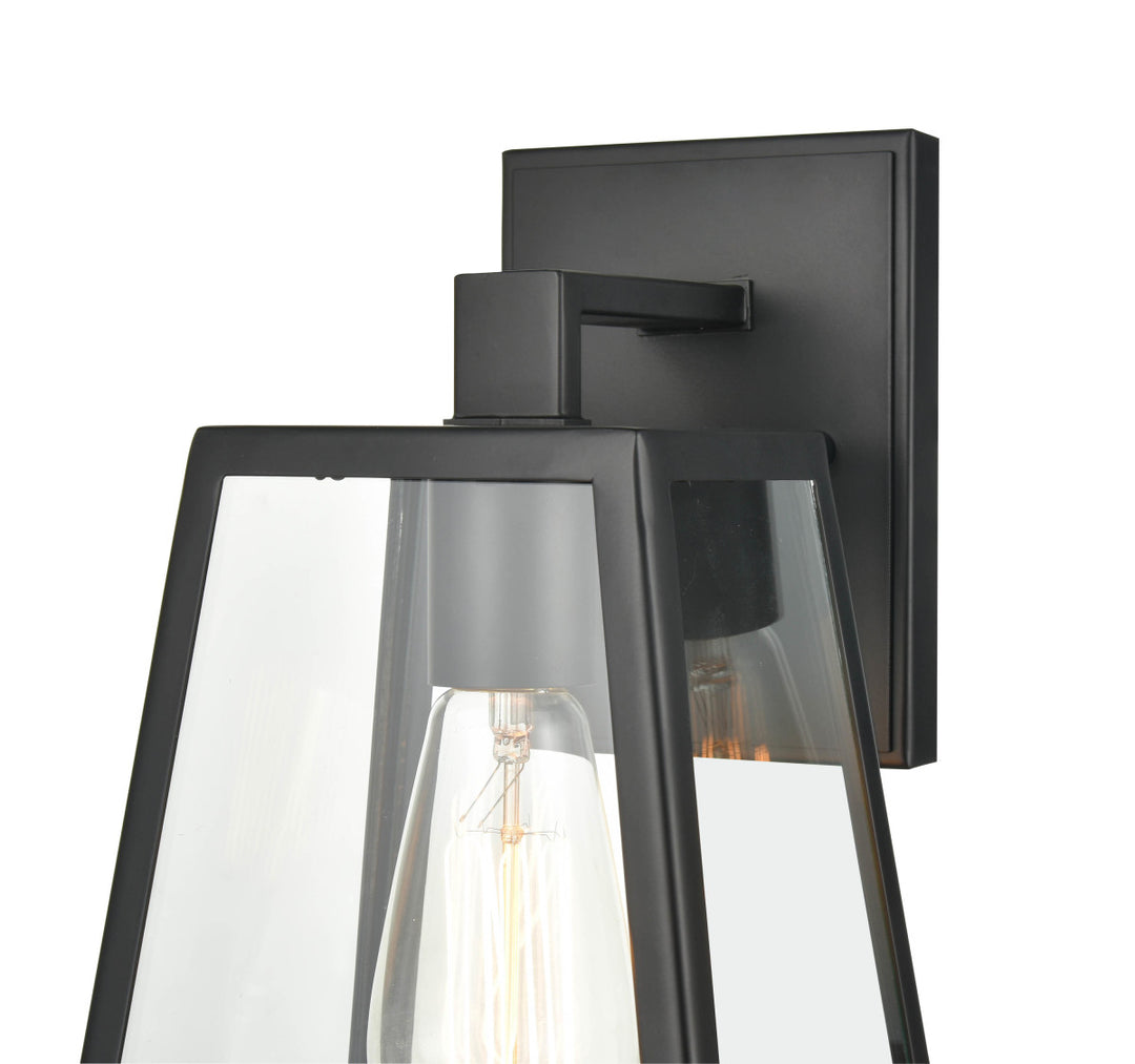 Millennium Lighting 8041-PBK Grant One Light Outdoor Lantern Outdoor Black