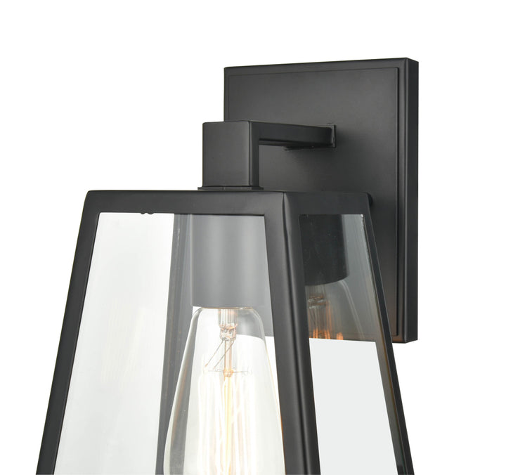 Millennium Lighting 8041-PBK Grant One Light Outdoor Lantern Outdoor Black