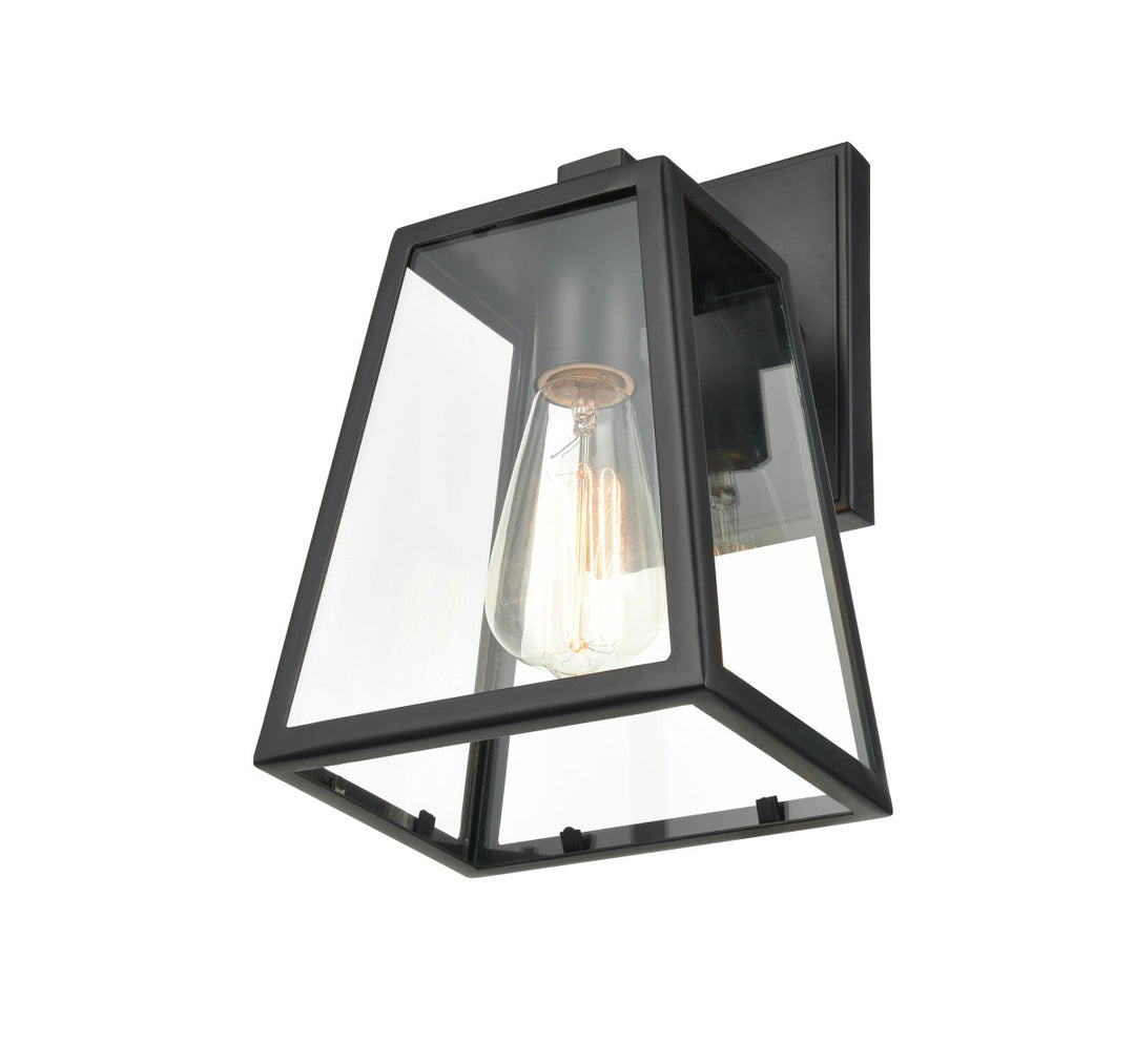 Millennium Lighting 8041-PBK Grant One Light Outdoor Lantern Outdoor Black