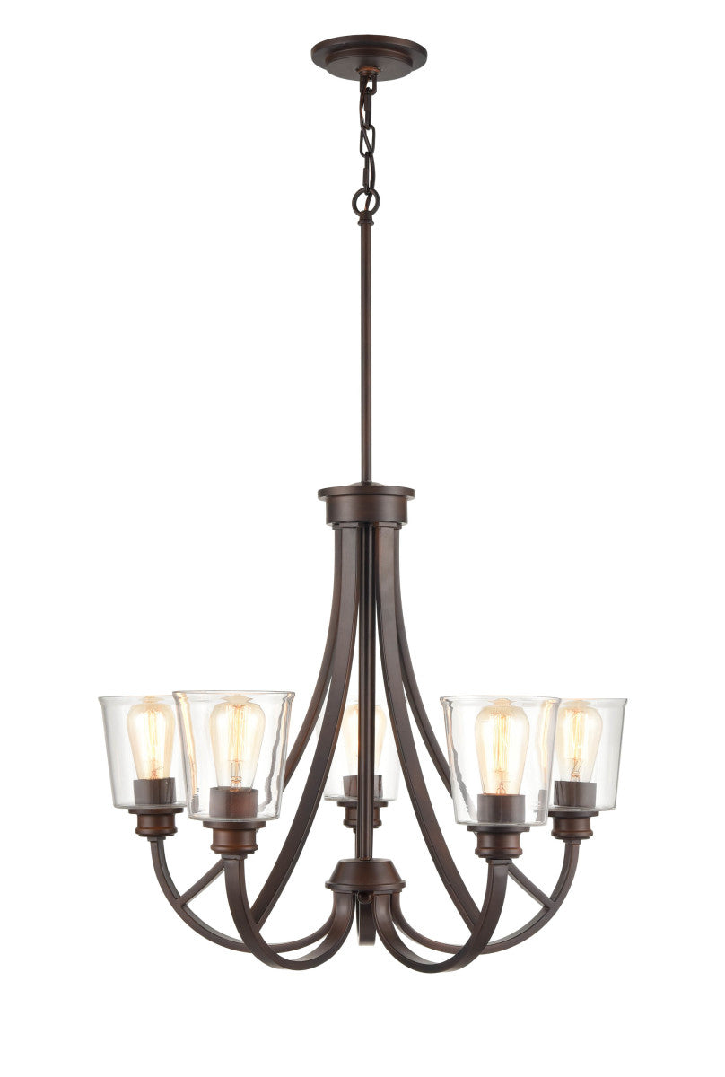 Millennium Forsyth 3625-RBZ Chandelier Light - Rubbed Bronze