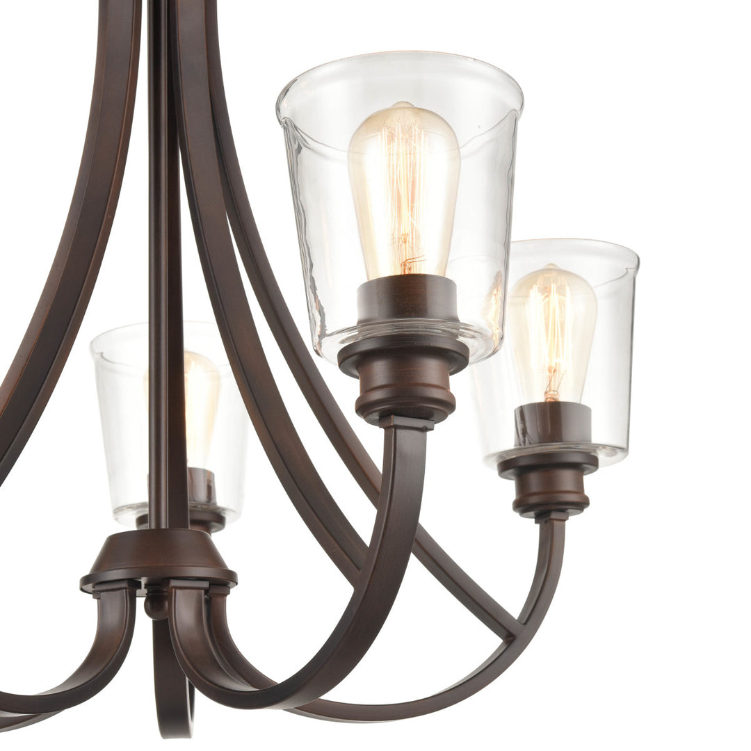 Millennium Forsyth 3625-RBZ Chandelier Light - Rubbed Bronze