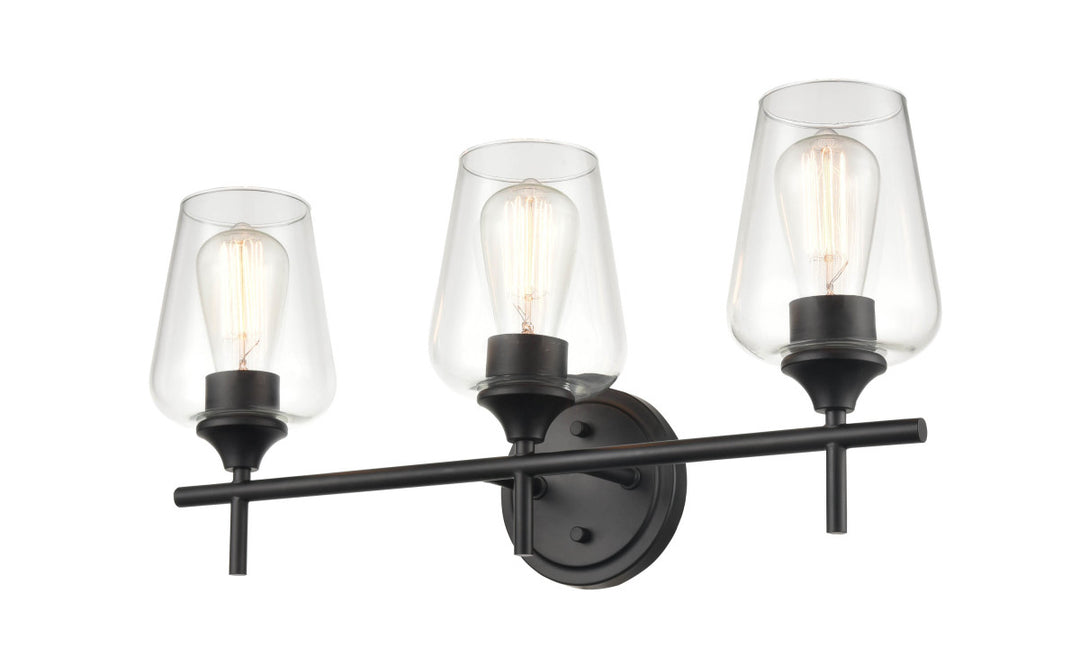 Millennium Ashford 9703-MB Bath Vanity Light 22 in. wide - Matte Black