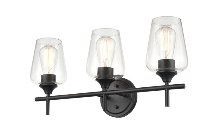 Millennium Ashford 9703-MB Bath Vanity Light 22 in. wide - Matte Black
