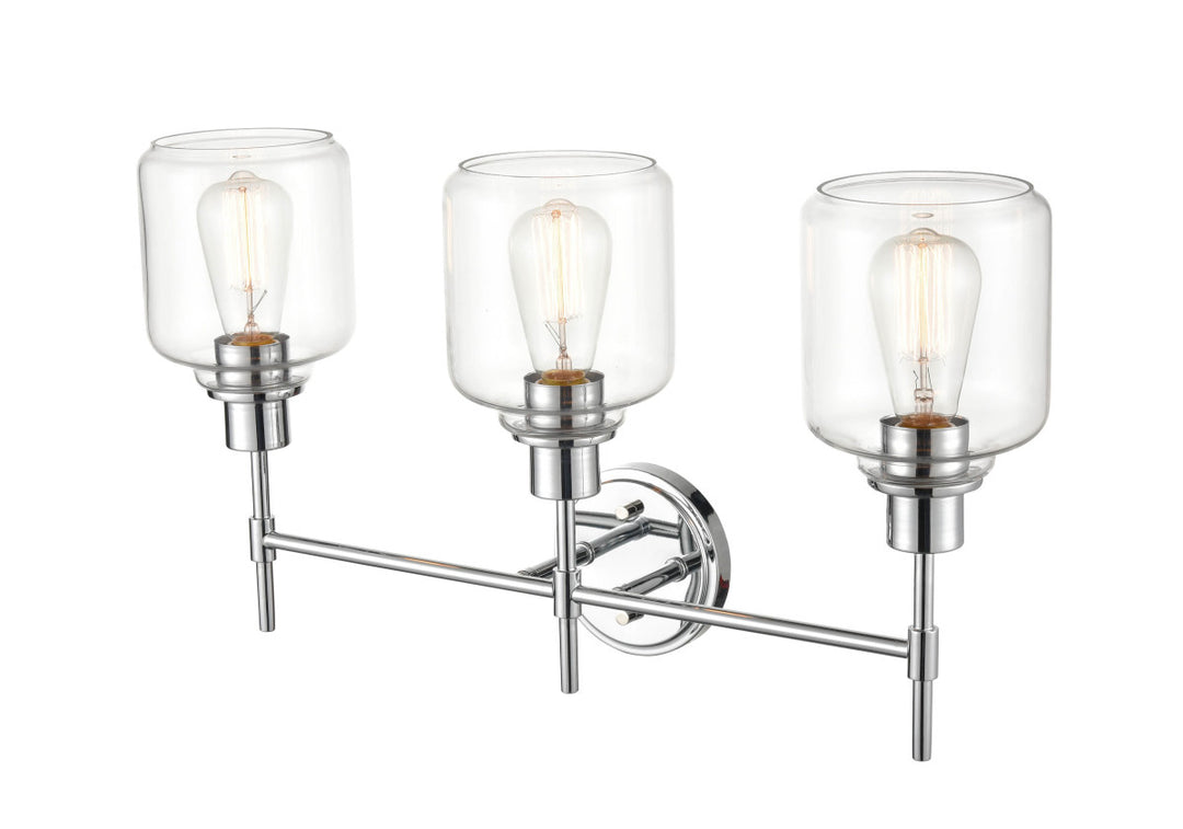 Millennium Asheville 6943-CH Bath Vanity Light 25 in. wide - Chrome