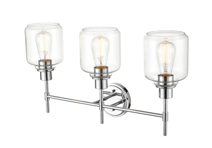 Millennium Asheville 6943-CH Bath Vanity Light 25 in. wide - Chrome