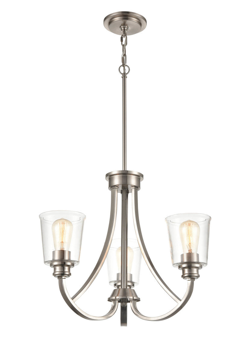 Millennium Forsyth 3623-BN Chandelier Light - Brushed Nickel