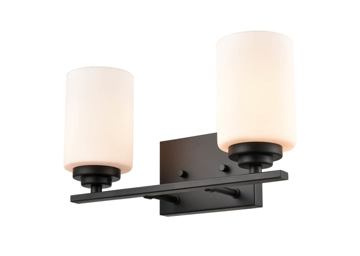 Millennium Durham 3182-MB Bath Vanity Light 15 in. wide - Matte Black