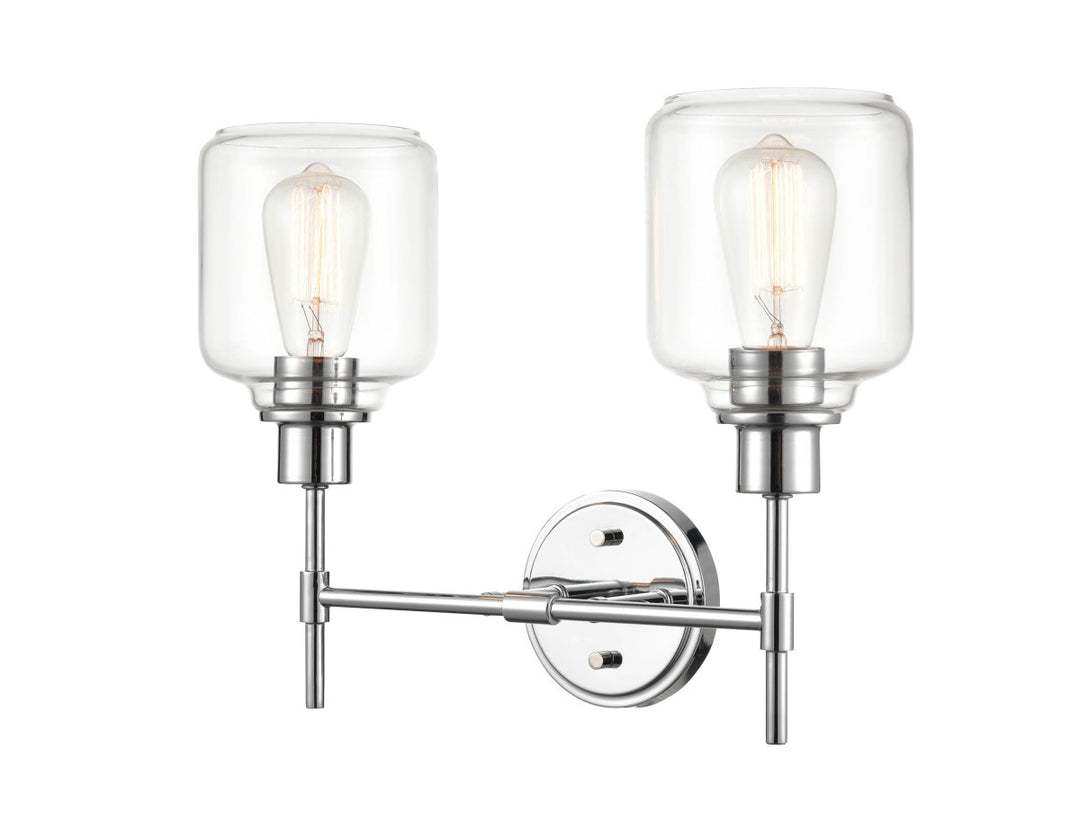 Millennium Asheville 6942-CH Bath Vanity Light 18 in. wide - Chrome