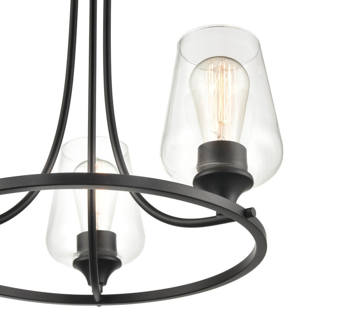 Millennium Ashford 9723-MB Chandelier Light - Matte Black