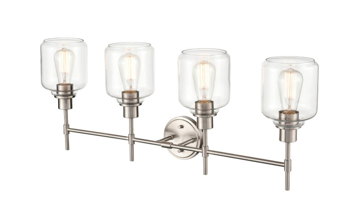 Millennium Asheville 6944-SN Bath Vanity Light 35 in. wide - Satin Nickel
