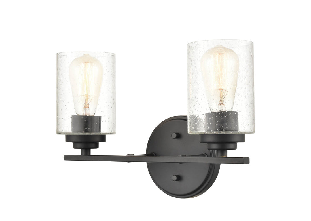 Millennium 3682-MB Bath Vanity Light 15 in. wide - Matte Black