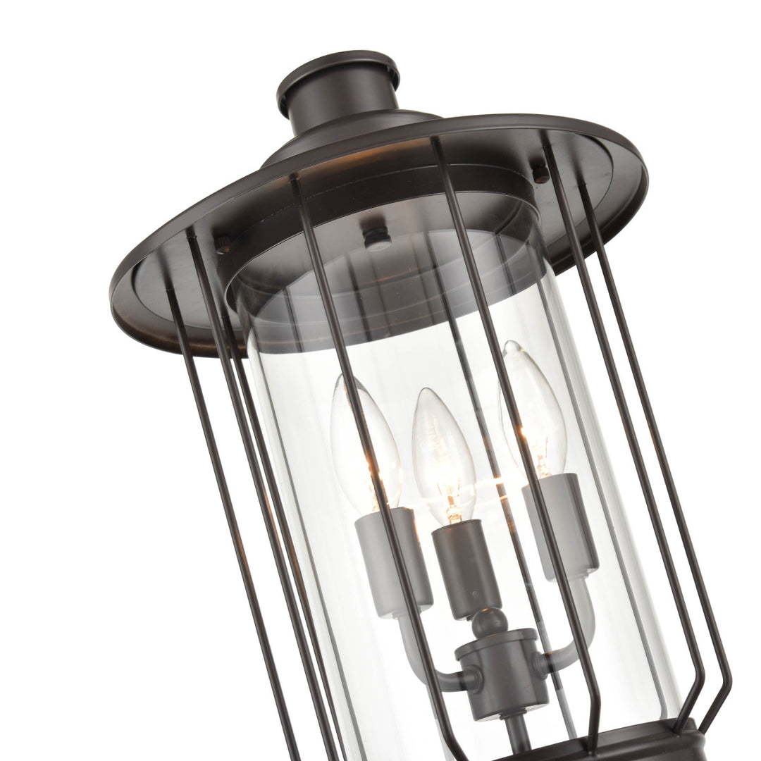 Millennium Lighting 2699-PBZ Belvoir Four Light Outdoor Post Lantern Outdoor Bronze / Dark