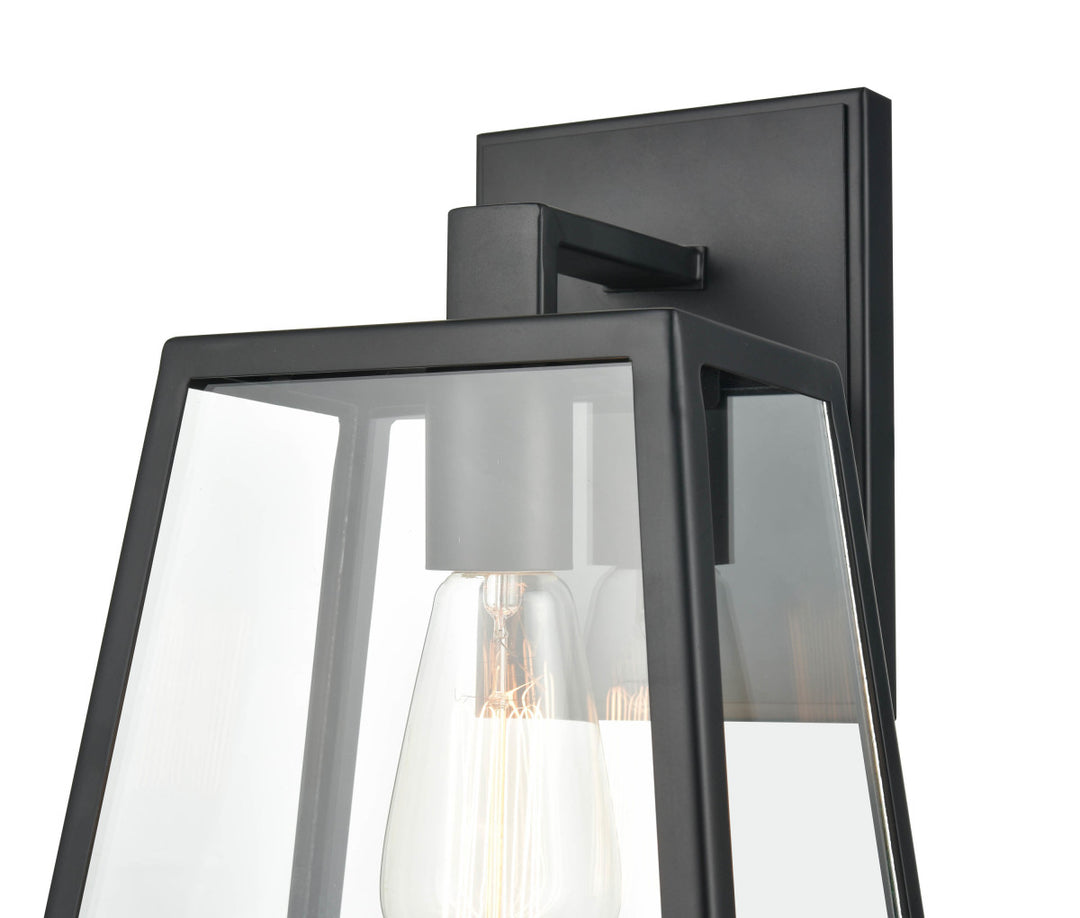 Millennium Lighting 8021-PBK Grant One Light Outdoor Lantern Outdoor Black