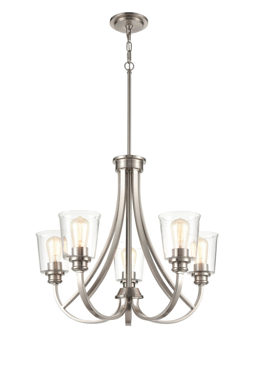 Millennium Forsyth 3625-BN Chandelier Light - Brushed Nickel