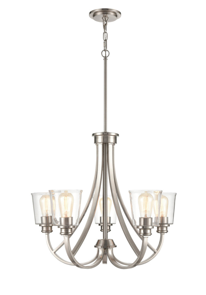 Millennium Forsyth 3625-BN Chandelier Light - Brushed Nickel