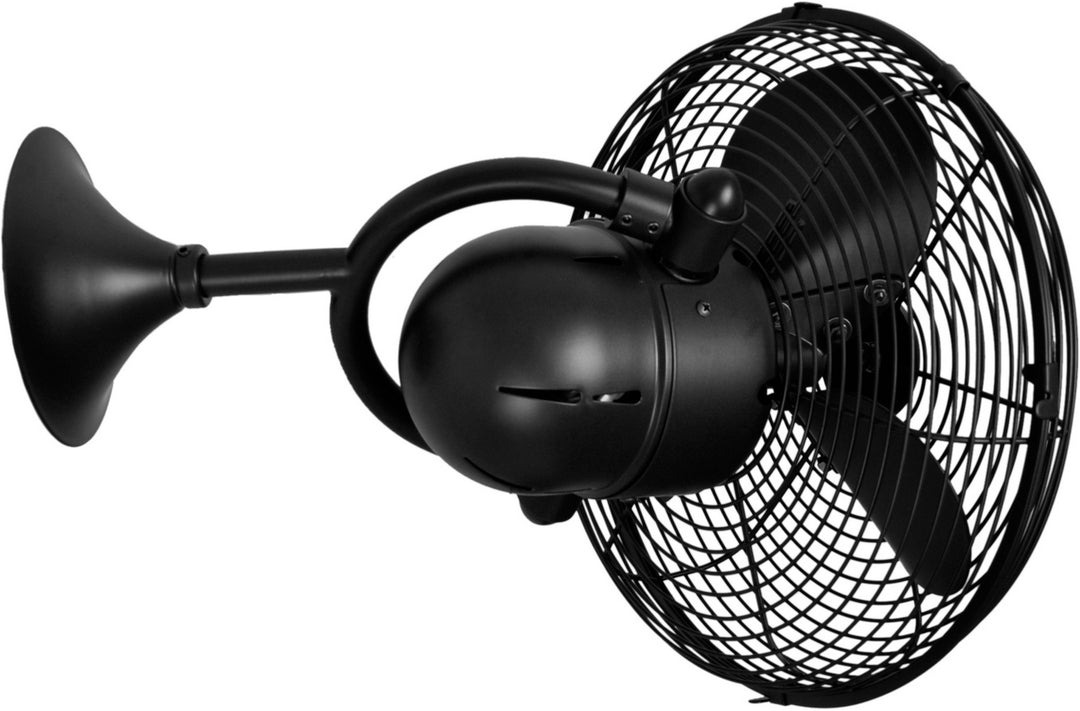 Matthews Fan Company Kaye KC-BK Ceiling Fan 11 - Matte Black, Matte Black/