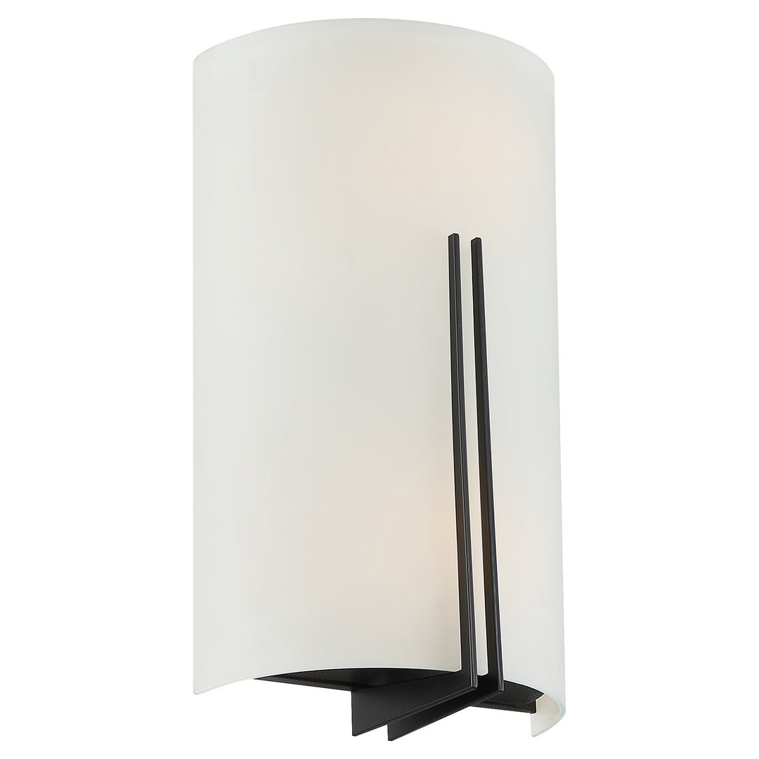 Access Prong 20446LEDDLP-MBL/WH Wall Sconce Light - Matte Black