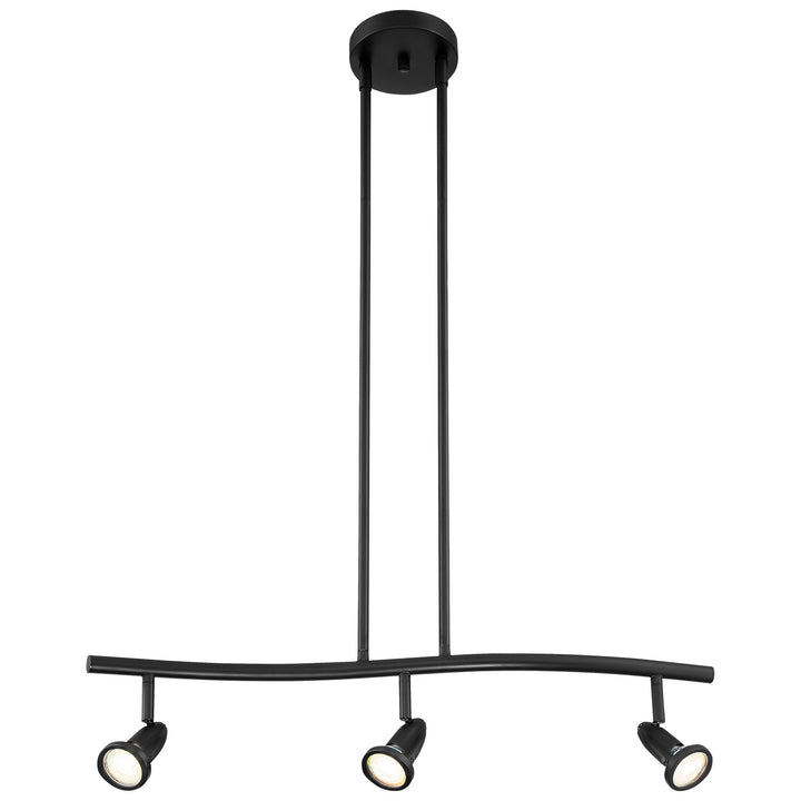 Access Lighting 52205LEDDLP-BL Modern Cobra Track Light Black