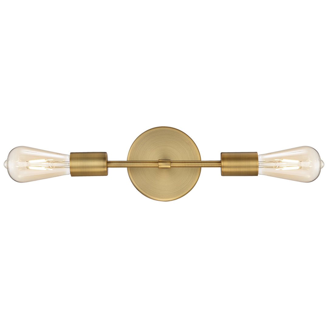 Access Iconic 62300LEDDLP-ABB Wall Sconce Light - Antique Brushed Brass