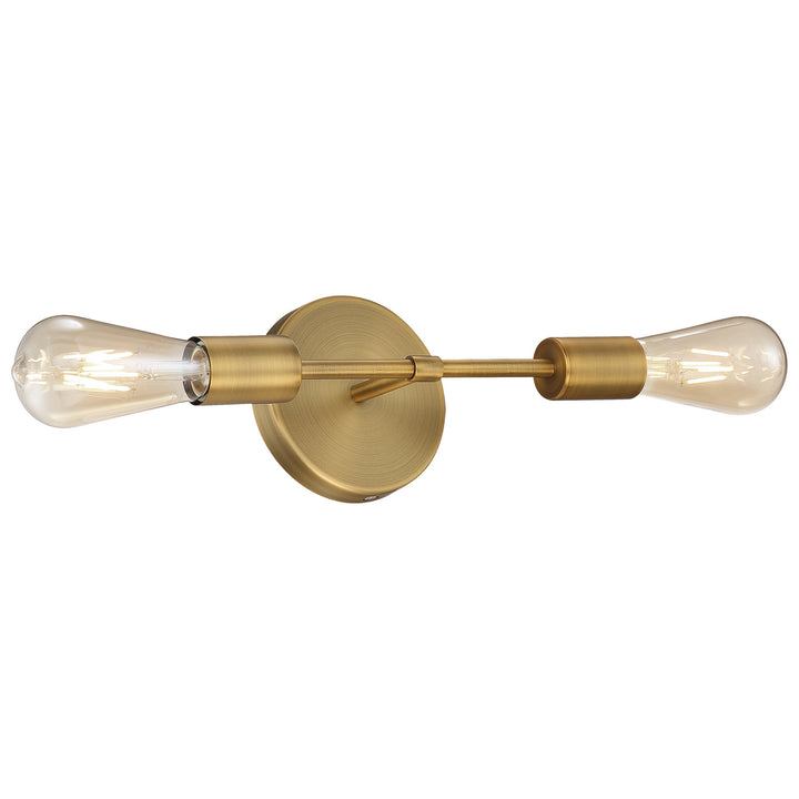 Access Iconic 62300LEDDLP-ABB Wall Sconce Light - Antique Brushed Brass