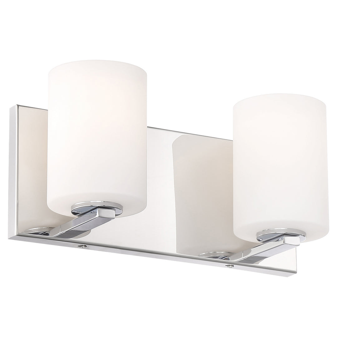 Access Oslo 62581LEDDLP-CH/OPL Bath Vanity Light 14 in. wide - Chrome