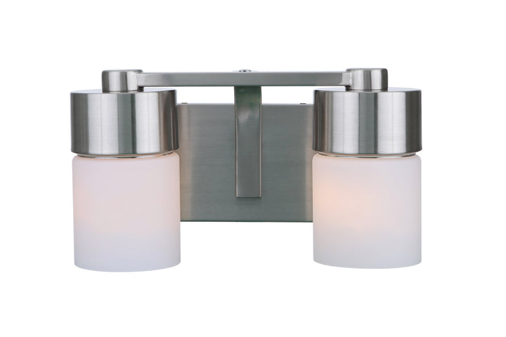 Craftmade District 12314BNK2 Bath Vanity Light 14 in. wide - Brushed Polished Nickel