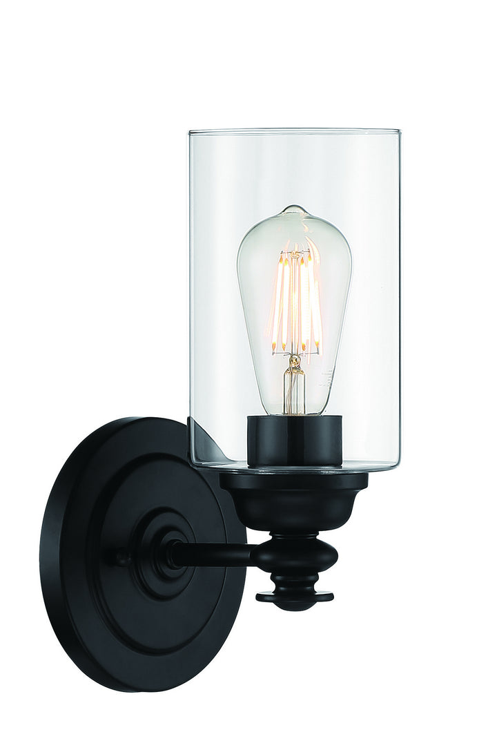 Craftmade Dardyn 49801-FB-C Wall Sconce Light - Flat Black