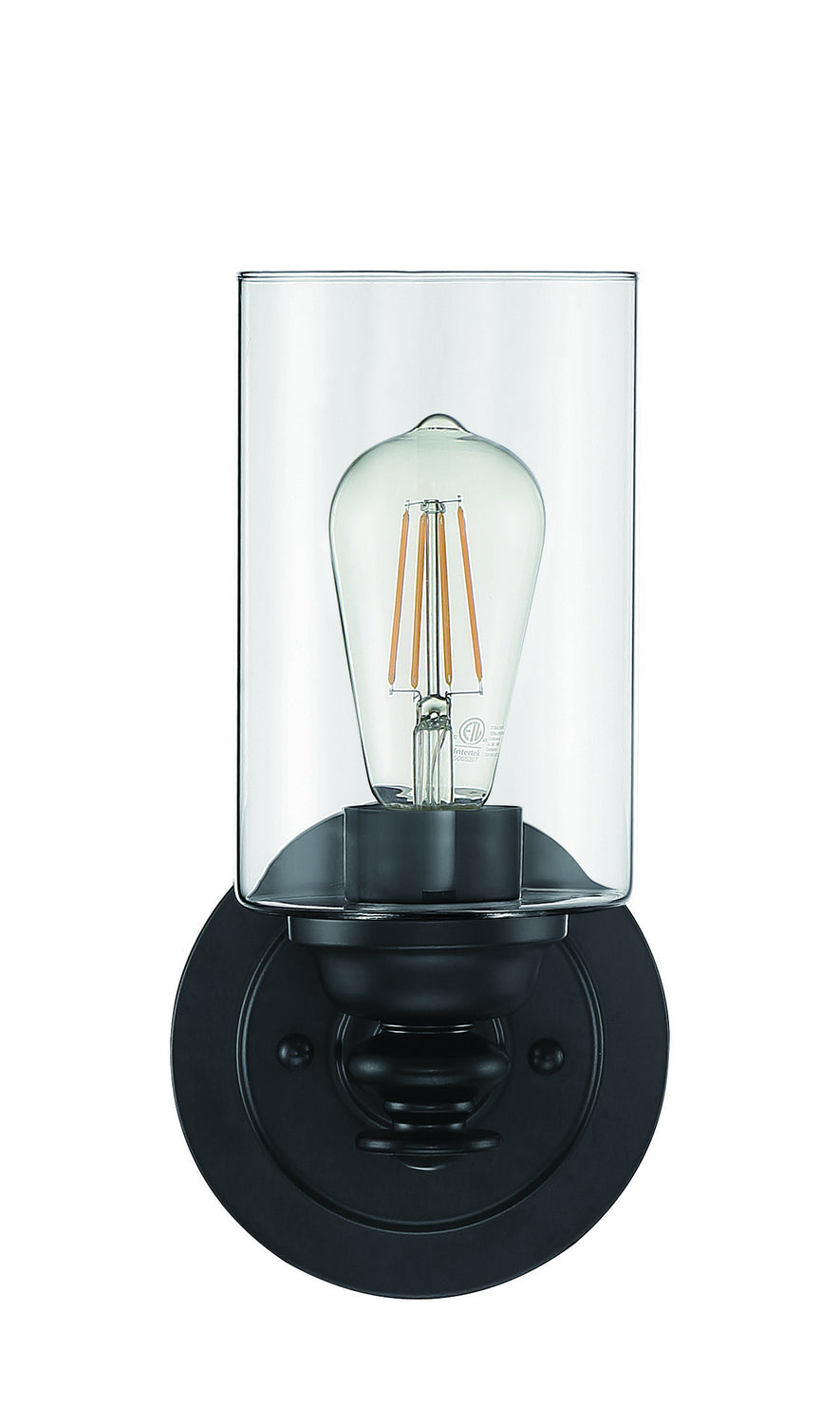 Craftmade Dardyn 49801-FB-C Wall Sconce Light - Flat Black