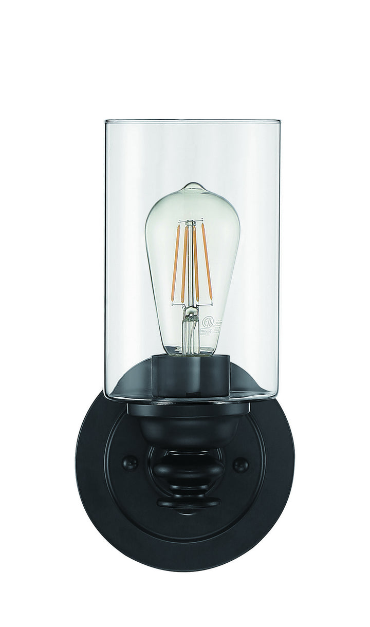 Craftmade Dardyn 49801-FB-C Wall Sconce Light - Flat Black