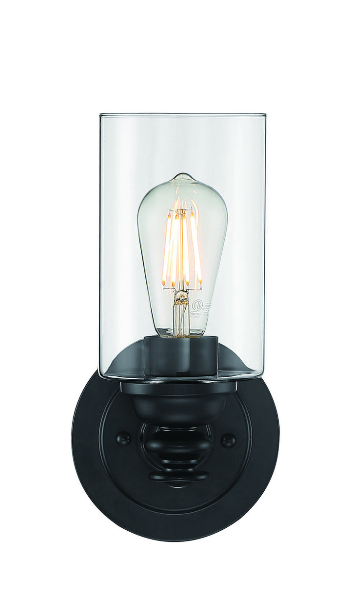 Craftmade Dardyn 49801-FB-C Wall Sconce Light - Flat Black