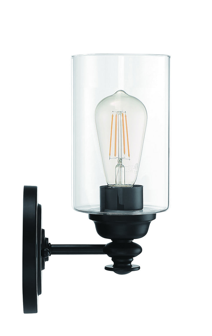 Craftmade Dardyn 49801-FB-C Wall Sconce Light - Flat Black