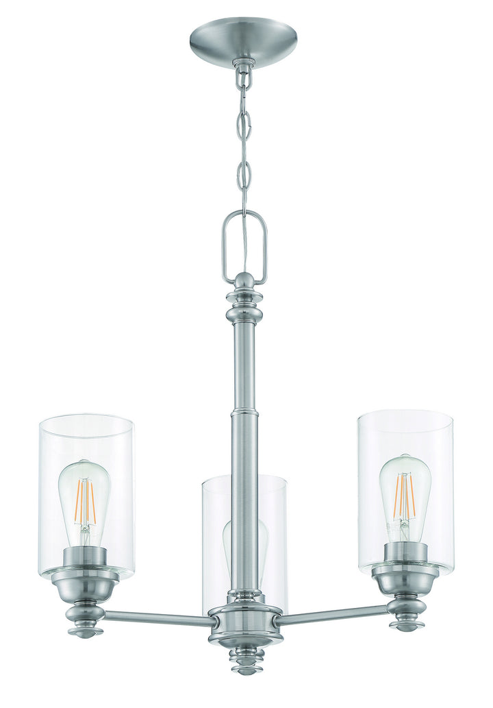 Craftmade Dardyn 49823-BNK-C Chandelier Light - Brushed Polished Nickel