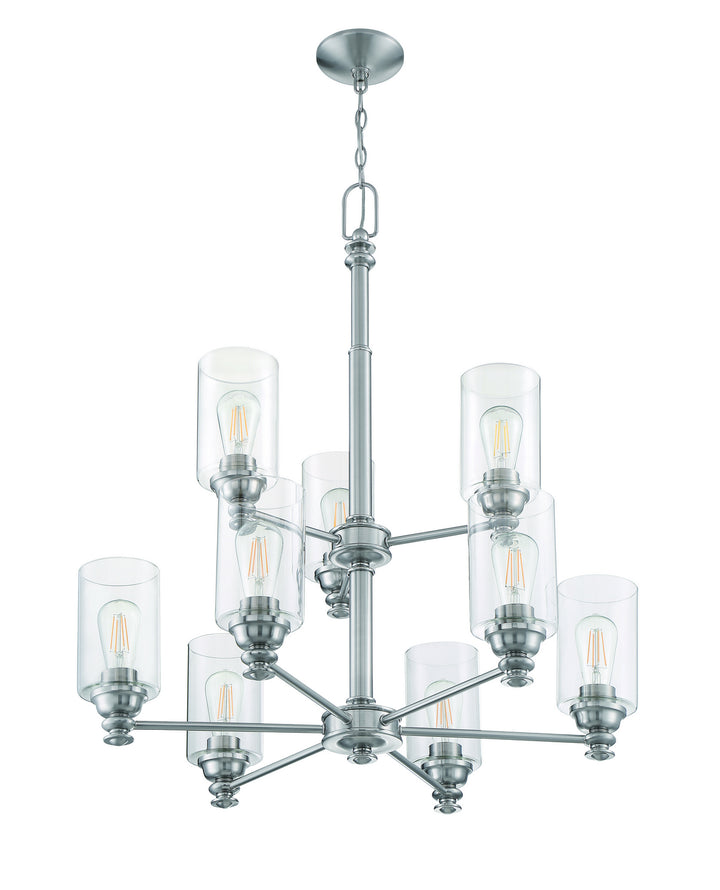 Craftmade Dardyn 49829-BNK-C Chandelier Light - Brushed Polished Nickel