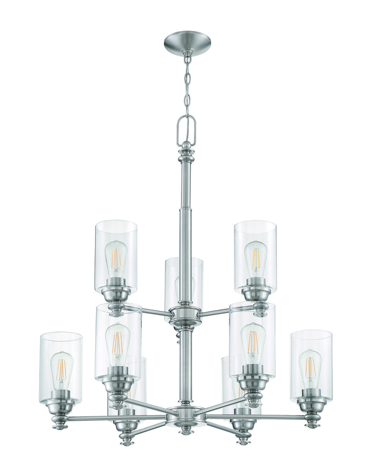 Craftmade Dardyn 49829-BNK-C Chandelier Light - Brushed Polished Nickel