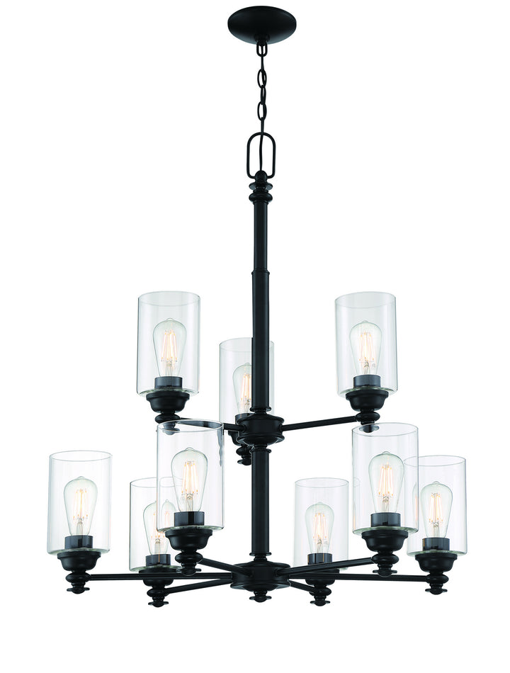 Craftmade Dardyn 49829-FB-C Chandelier Light - flat Black