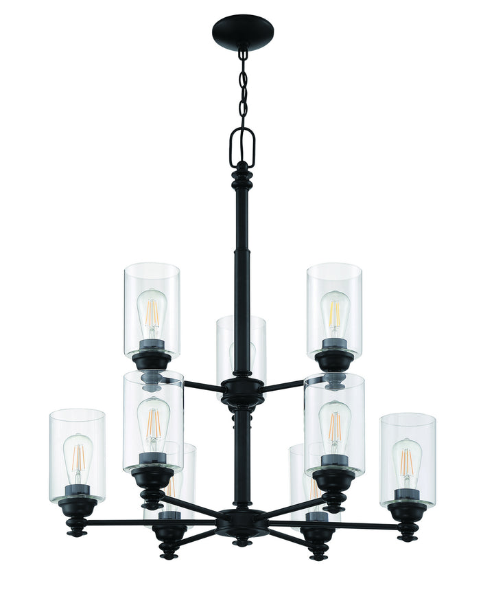 Craftmade Dardyn 49829-FB-C Chandelier Light - flat Black