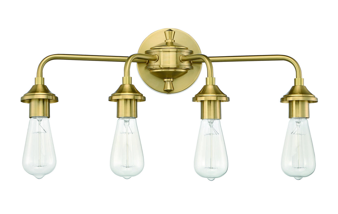 Craftmade Bridgestone 53004-SB Bath Vanity Light 22 in. wide - Satin Brass