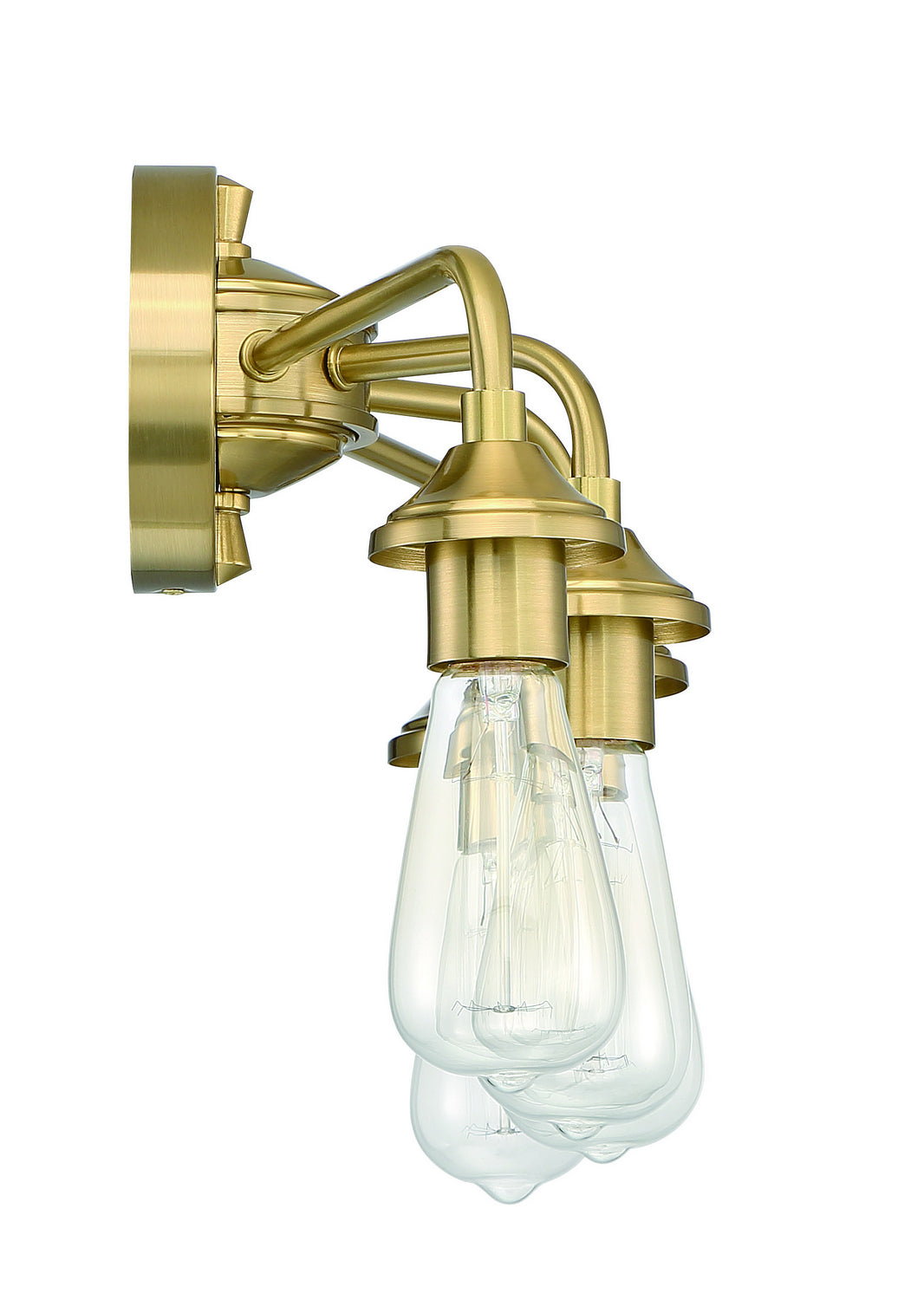 Craftmade Bridgestone 53004-SB Bath Vanity Light 22 in. wide - Satin Brass