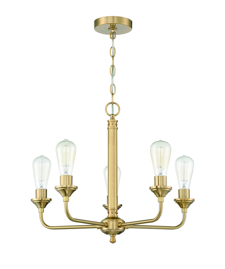 Craftmade Bridgestone 53025-SB Chandelier Light - Satin Brass