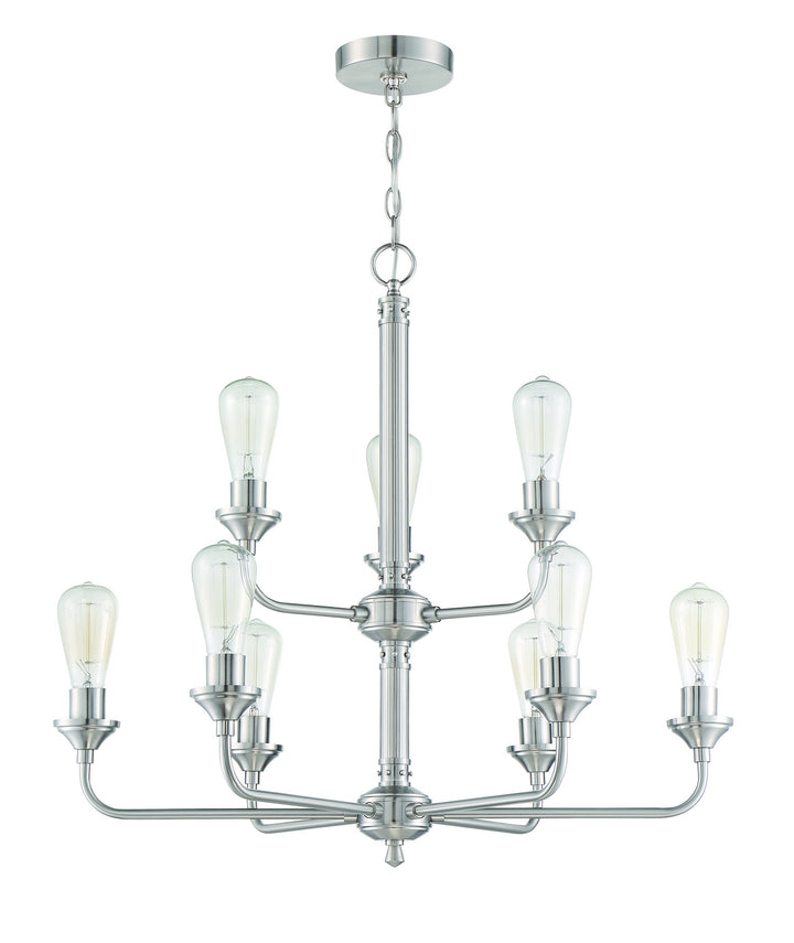 Craftmade Bridgestone 53029-BNK Chandelier Light - Brushed Polished Nickel