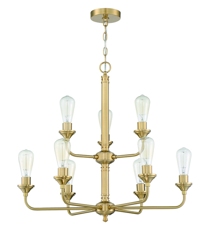 Craftmade Bridgestone 53029-SB Chandelier Light - Satin Brass