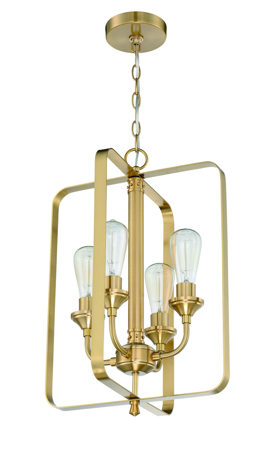 Craftmade Bridgestone 53034-SB Pendant Light - Satin Brass