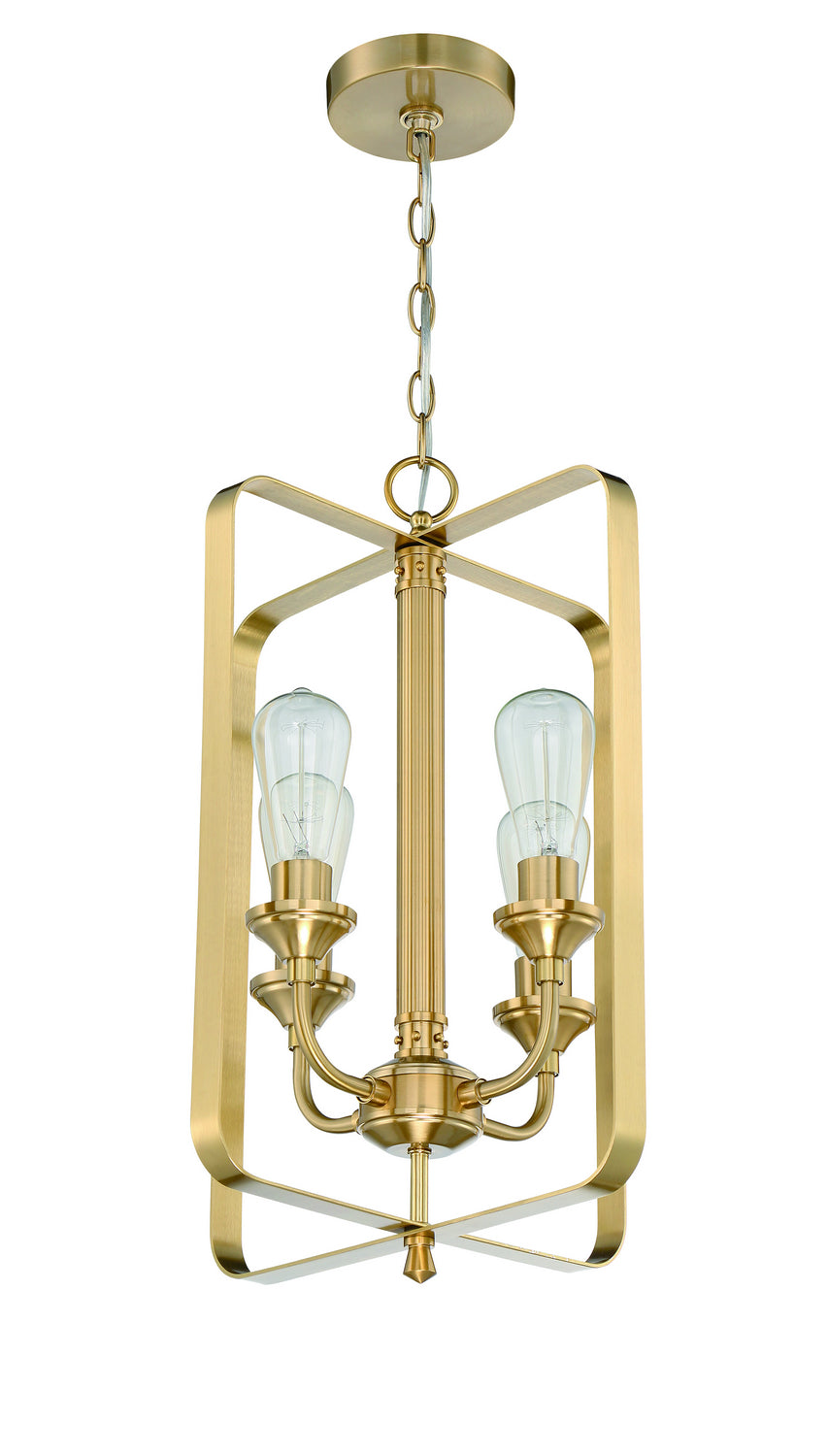 Craftmade Bridgestone 53034-SB Pendant Light - Satin Brass