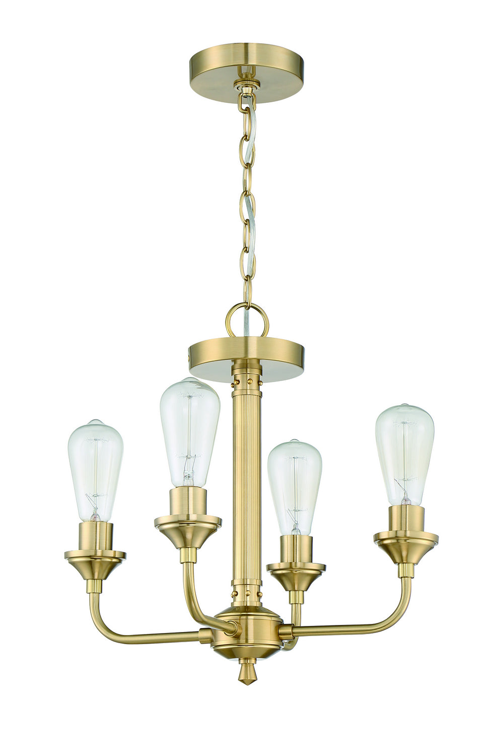 Craftmade Bridgestone 53054-SB Chandelier Light - Satin Brass